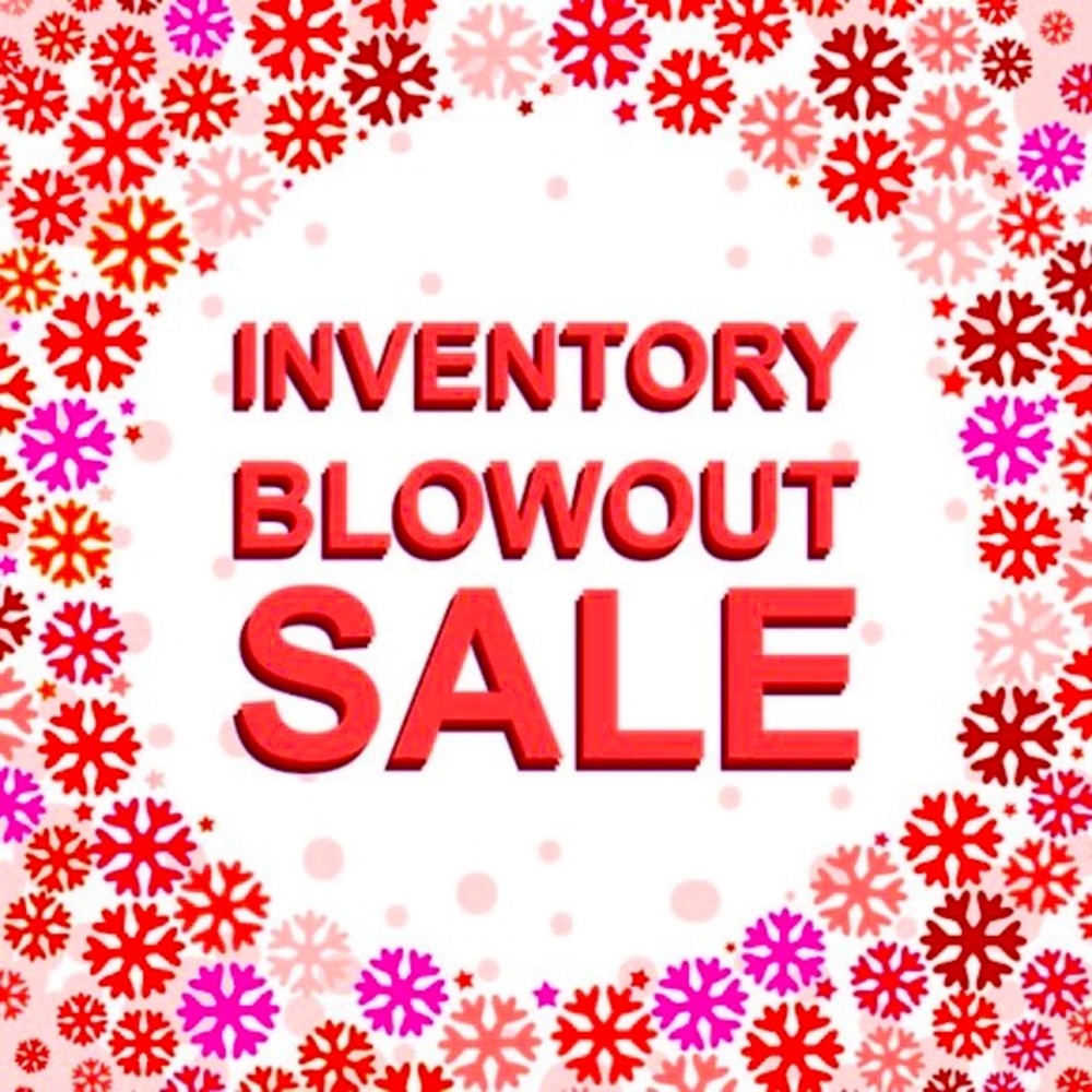 Clearance sale . I accept pretty much all offers